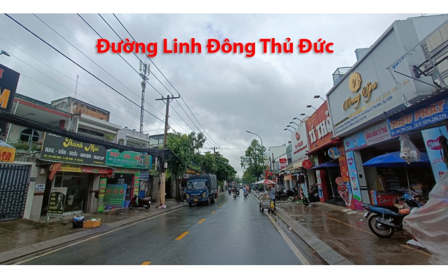 Bán nhà đường Linh Đông, Thủ Đức, 3 tầng, DT: 5x18m, xe hơi đậu trong nhà, giá 6.x tỷ.